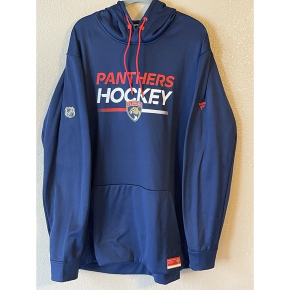 Fanatics Other - Men's 3XL NWOT Florida Panthers Fanatics Authentic Pro Pullover Hoodie Navy‎